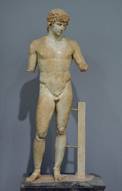 Marmorstatue des Antinoos (2. Jh.)