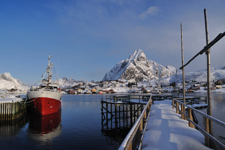 Still-Leben am Reinefjord