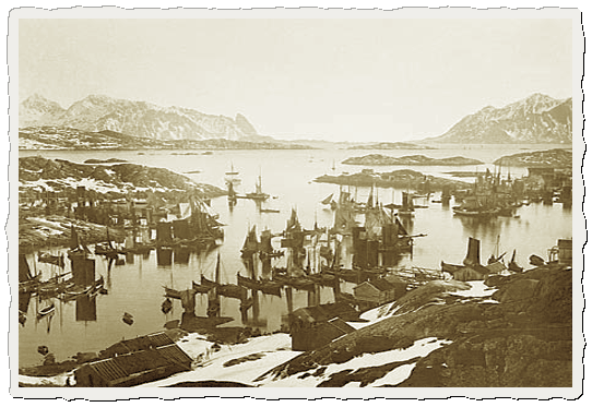 Der Lofot-Fischfang - Historische Aufnahme