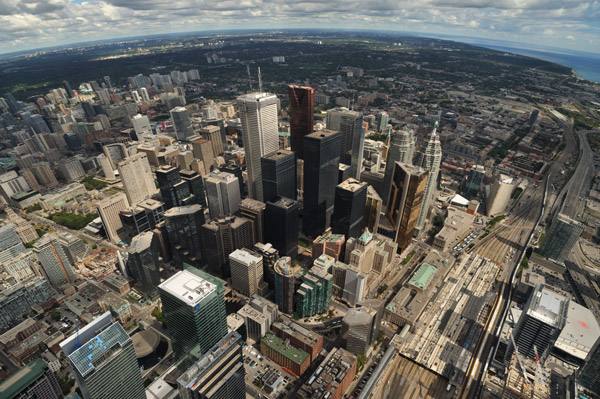 Blick vom CN-Tower