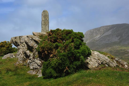 Glencolumbkille standing stone