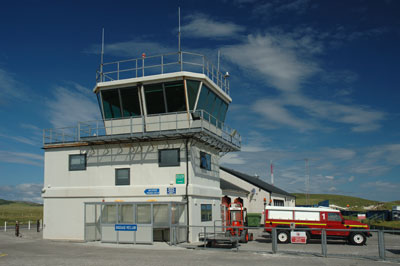 Barra Airport, Tower