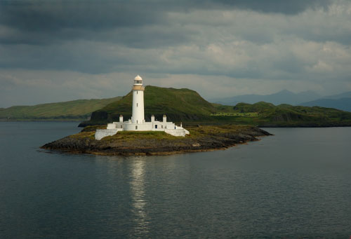 Rubha Fiart Point Lighthouse - Innere Hebriden Rubha Fiart Point Lighthouse - Innere Hebriden